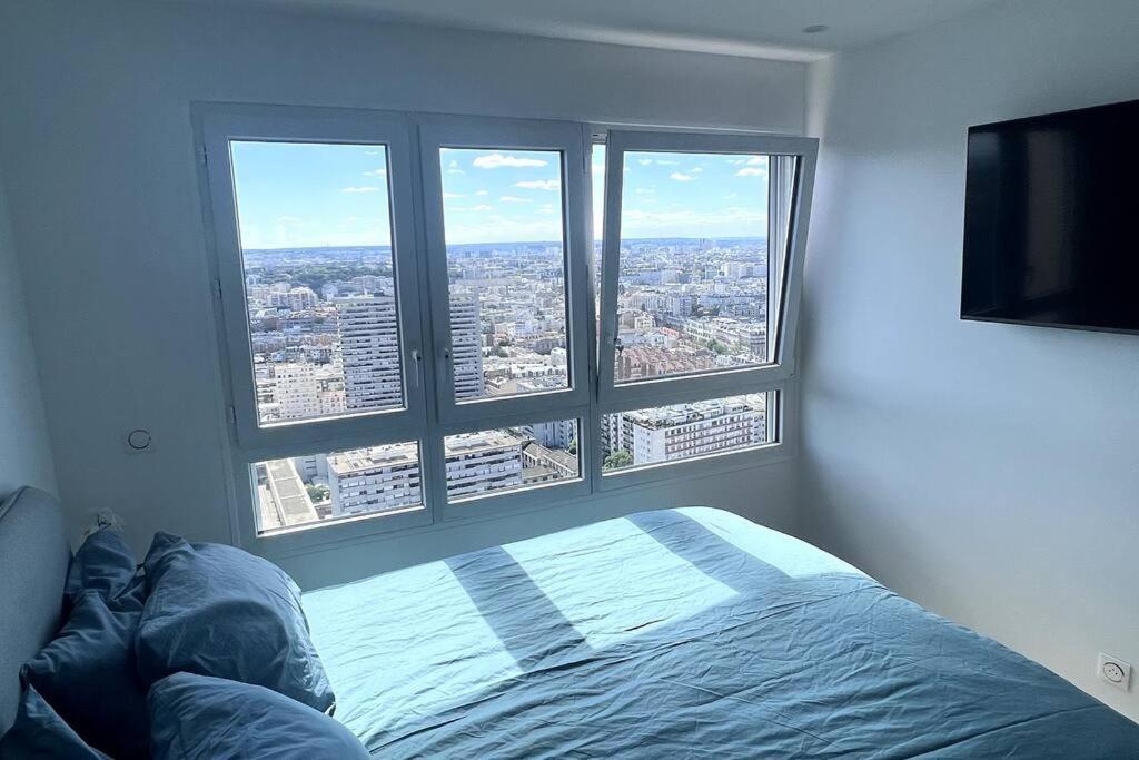 Nice Apartment With Amazing View Of Paris + Parking Extérieur photo