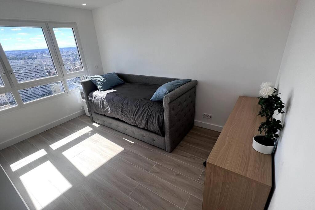 Nice Apartment With Amazing View Of Paris + Parking Extérieur photo