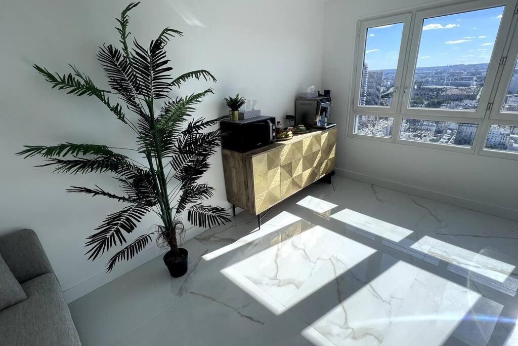 Nice Apartment With Amazing View Of Paris + Parking Extérieur photo